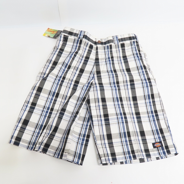 実際に弊社で買取させて頂いた【おまとめ品】Dickies/ディッキーズ MULTI USE POCKET SHORTS/マルチユーズ ポケット ショーツ/チェック柄 ハーフパンツ/34の画像 2枚目
