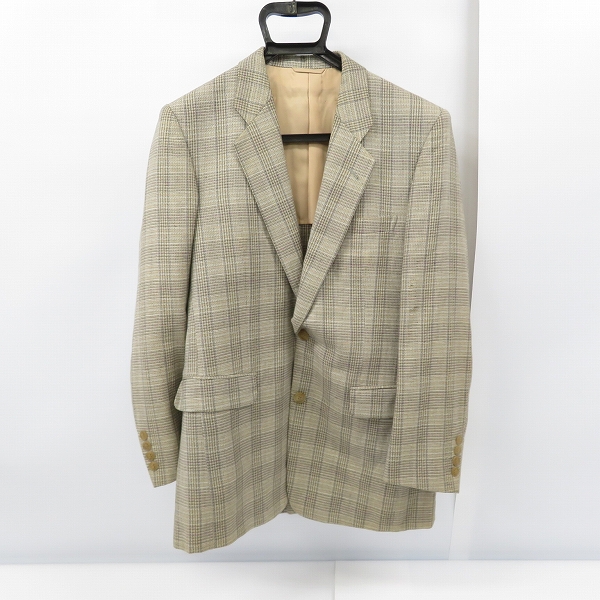 実際に弊社で買取させて頂いたChristian Dior/クリスチャンディオール チェック柄 テーラードジャケット OBN2022/A-6