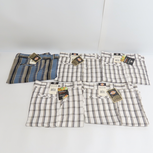 実際に弊社で買取させて頂いた【おまとめ品】Dickies/ディッキーズ MULTI USE POCKET SHORTS/マルチユーズ ポケット ショーツ/チェック柄 ハーフパンツ/30