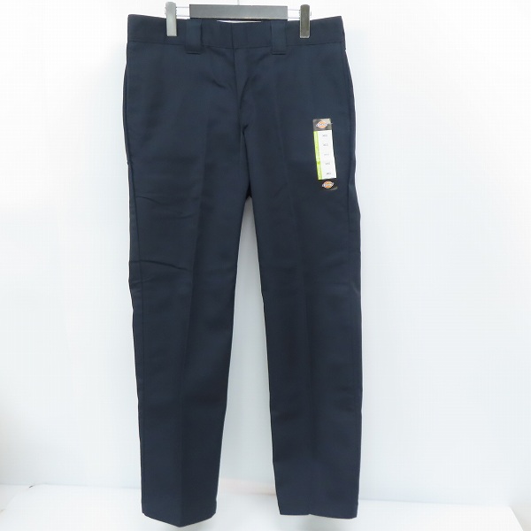実際に弊社で買取させて頂いた【未使用】Dickies/ディッキーズ ワークパンツ/チノパン ダークネイビー WP873DN/34