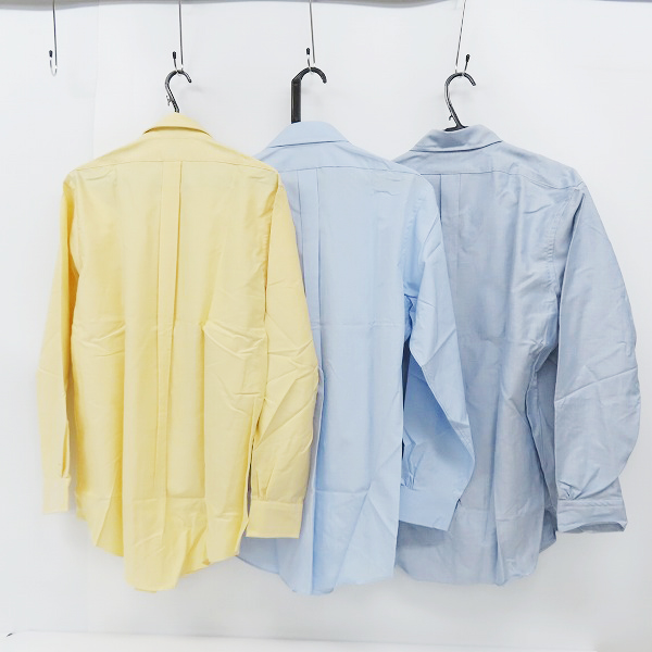 実際に弊社で買取させて頂いた【未使用】BROOKS BROTHERS/ブルックスブラザーズ ボタンダウン 長袖シャツ 3点セットの画像 1枚目