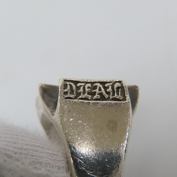実際に弊社で買取させて頂いたDEAL DESIGN/ディールデザイン アイアンクロスリング 21号の画像 7枚目