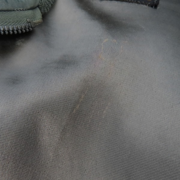 実際に弊社で買取させて頂いたBLUE ANCHOR OVERALL社製 L-2B ヴィンテージ フライトジャケット/ボンバージャケット MIL-J-7448A Size：Lの画像 5枚目