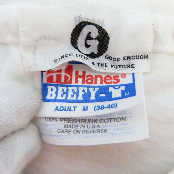 実際に弊社で買取させて頂いたGOODENOUGH/グッドイナフ Tシャツ ロゴ サークル 90年代 /Mの画像 2枚目