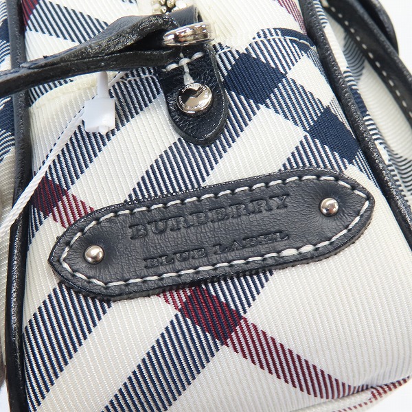 実際に弊社で買取させて頂いた【未使用】BURBERRY BLUE LABEL/バーバリー ブルーレーベル ノバチェック ショルダーバッグの画像 9枚目