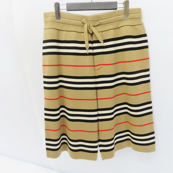 実際に弊社で買取させて頂いたBURBERRY/バーバリー ニットショーツ ハーフパンツ ベージュ/M