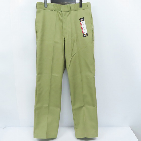 実際に弊社で買取させて頂いたDickies/ディッキーズ ワークパンツ/チノパン カーキ 874KH/34