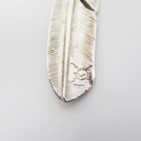 実際に弊社で買取させて頂いたFIRST ARROWS/ファーストアローズ SV フェザー ペンダントトップ 左向きの画像 4枚目