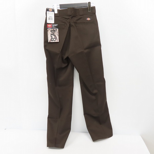 実際に弊社で買取させて頂いた【未使用】Dickies/ディッキーズ ワークパンツ/チノパン/ダークブラウン 29の画像 1枚目