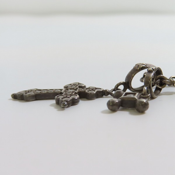 実際に弊社で買取させて頂いたLoree Rodkin/ローリーロドキン ゴシッククロス ネックレス/ペンダント ストーン入りチャーム クロスモチーフチェーン セットの画像 2枚目