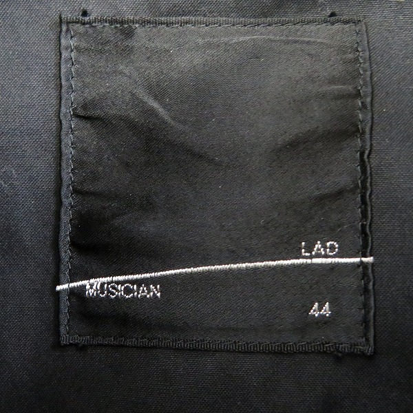 実際に弊社で買取させて頂いたLAD MUSICIAN/ラッドミュージシャン ステンカラーコート/44の画像 2枚目
