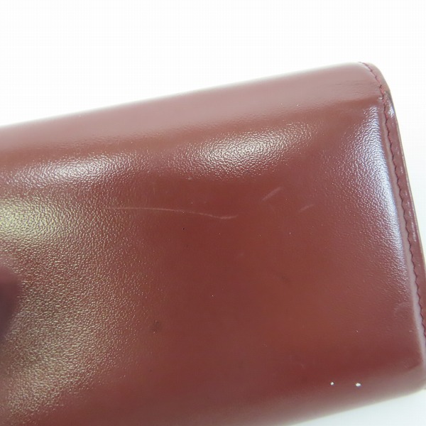 実際に弊社で買取させて頂いたCartier/カルティエ マストライン レザー 6連キーケース ボルドーの画像 8枚目