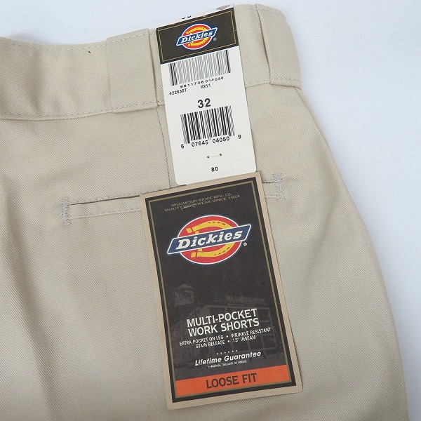 実際に弊社で買取させて頂いた【未使用】Dickies/ディッキーズ MULTI-POCKET WORK SHORTS/マルチポケット ワーク ショーツ/32/3点の画像 4枚目