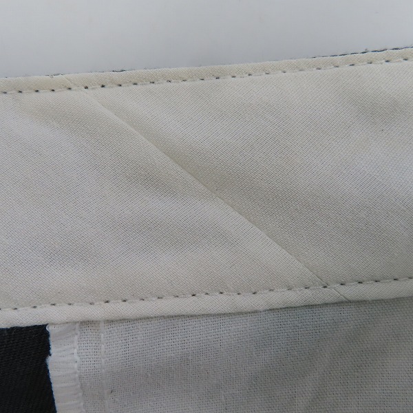 実際に弊社で買取させて頂いたCOMME des GARCONS×Dickies/コムデギャルソン×ディッキーズ レザーパーツ クロップドパンツ WD-P901/Sの画像 6枚目