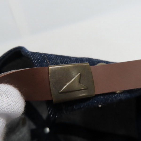 実際に弊社で買取させて頂いたDESCENDANT/ディセンダント デニム キャップ/Fの画像 7枚目