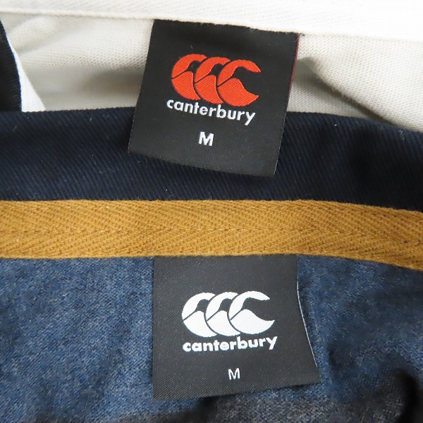 実際に弊社で買取させて頂いたcanterbury/カンタベリー ロングスリーブ ラガーシャツ 4点セットの画像 3枚目