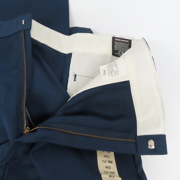 実際に弊社で買取させて頂いた【未使用】Dickies/ディッキーズ ワークパンツ/チノパン ブルー系 44の画像 4枚目