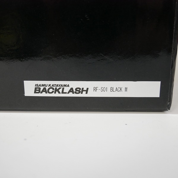 実際に弊社で買取させて頂いたISAMUKATAYAMA BACKLASH/バックラッシュ ロイヤルフラッシュ別注 レザー ハイカットスニーカー RF-S01/Mの画像 9枚目