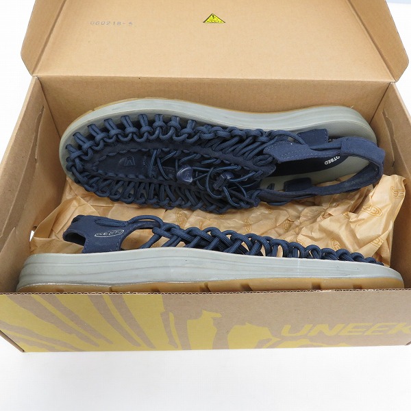 実際に弊社で買取させて頂いたKEEN/キーン UNEEK ユニーク サンダル ネイビー 1017032/27.5の画像 8枚目