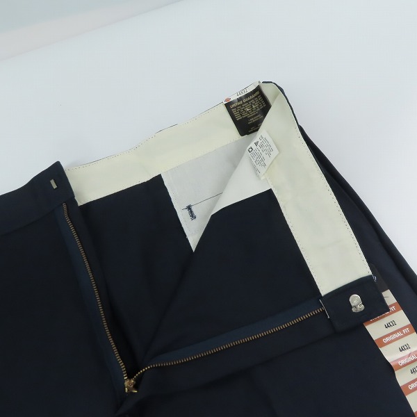 実際に弊社で買取させて頂いた(1)【未使用】Dickies/ディッキーズ ワークパンツ/チノパン ダークネイビー 874DN/44の画像 4枚目
