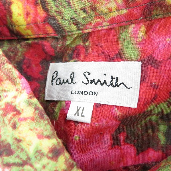 実際に弊社で買取させて頂いた【おまとめ品】ポールスミス/ステューシー/ビームスライツ/アニエスベー他 総柄 長袖シャツの画像 4枚目