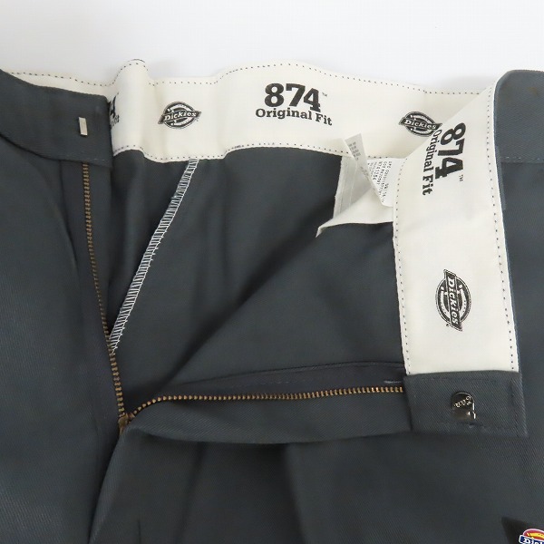 実際に弊社で買取させて頂いた【未使用】Dickies/ディッキーズ ワークパンツ/チノパン グレー系 38の画像 4枚目