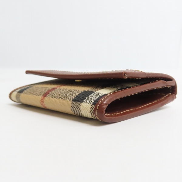 実際に弊社で買取させて頂いたBURBERRY/バーバリー ハウスチェック 小銭入れ/コインケースの画像 2枚目