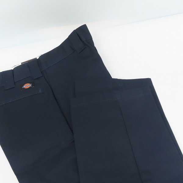実際に弊社で買取させて頂いた【未使用】Dickies/ディッキーズ ワークパンツ/チノパン ダークネイビー WP873DN/34の画像 6枚目