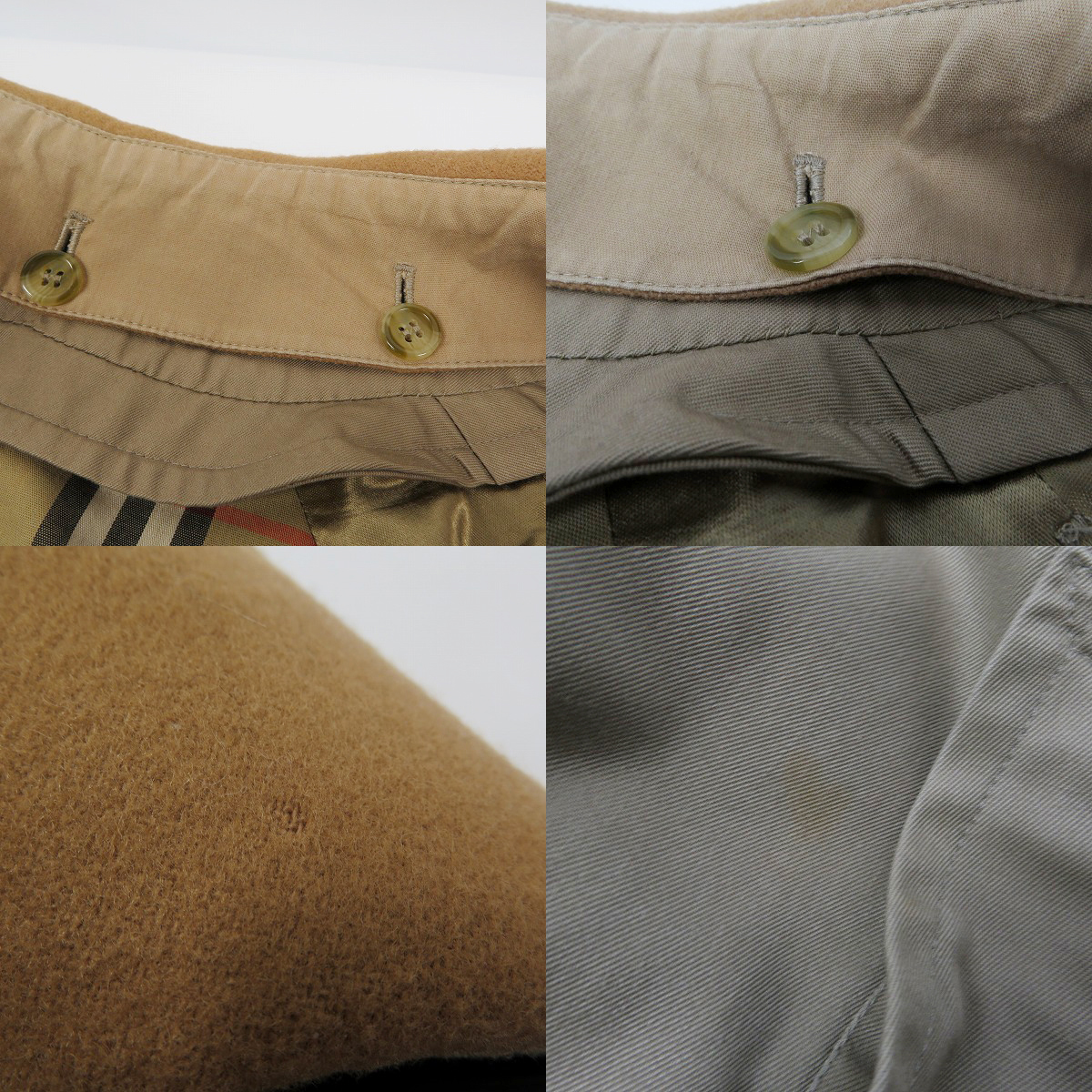 実際に弊社で買取させて頂いたBURBERRY'S/バーバリーズ ノバチェック トレンチコート/42の画像 3枚目