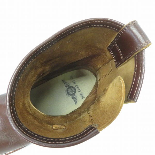 実際に弊社で買取させて頂いたTHE FLAT HEAD/フラットヘッド レザー エンジニアブーツ/26.0の画像 4枚目