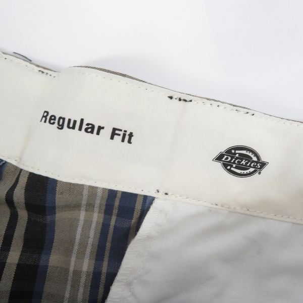 実際に弊社で買取させて頂いた【おまとめ品】Dickies/ディッキーズ MULTI USE POCKET SHORTS/マルチユーズ ポケット ショーツ/チェック柄 ハーフパンツ/38の画像 1枚目