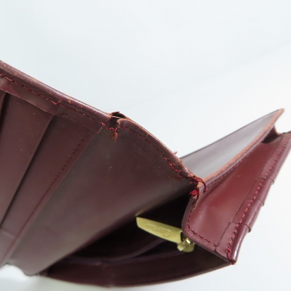 実際に弊社で買取させて頂いたCartier/カルティエ マストライン 二つ折り長財布の画像 6枚目