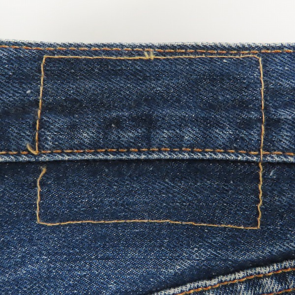 実際に弊社で買取させて頂いたLevis/リーバイス 501 両面BIG E/不均等V/刻印6/フライ刻印E ヴィンテージ デニムパンツの画像 2枚目