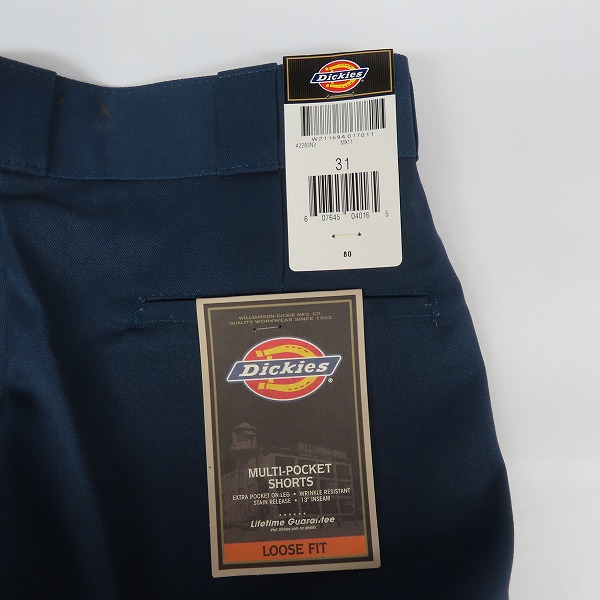 実際に弊社で買取させて頂いた【未使用】Dickies/ディッキーズ マルチポケット ワーク ショーツ/マルチポケットショーツ/31/4点の画像 3枚目