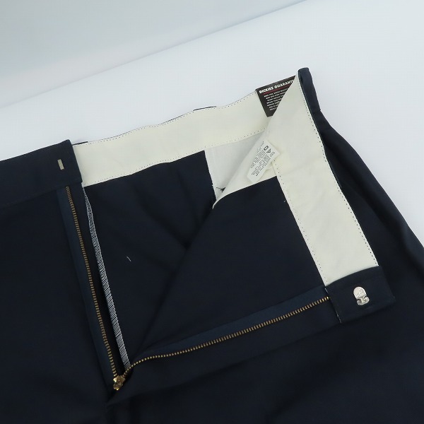 実際に弊社で買取させて頂いた(2)【未使用】Dickies/ディッキーズ ワークパンツ/チノパン ダークネイビー 874DN/44の画像 4枚目