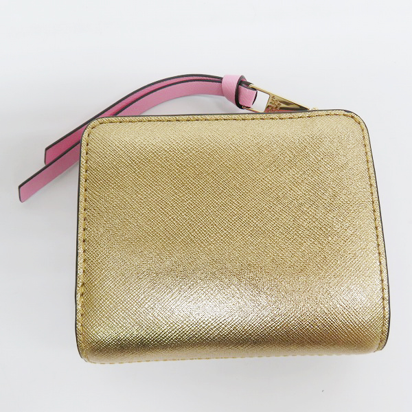 実際に弊社で買取させて頂いたMARC JACOBS/マークジェイコブス 二つ折り財布 ウォレットの画像 1枚目