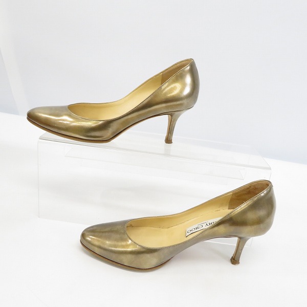 実際に弊社で買取させて頂いたJIMMY CHOO/ジミーチュウ ピンヒール/35.5の画像 3枚目
