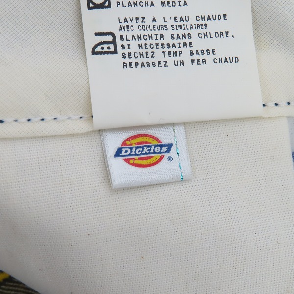 実際に弊社で買取させて頂いた【未使用】Dickies/ディッキーズ FLANNEL LINED WORK PANTS/ワークパンツ 2874NV/W36L32の画像 2枚目