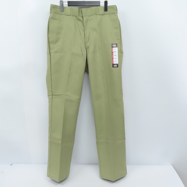 実際に弊社で買取させて頂いた(1)【未使用】Dickies/ディッキーズ ワークパンツ/チノパン カーキ 874KH/34