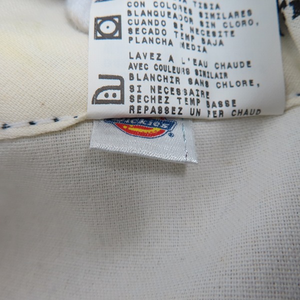 実際に弊社で買取させて頂いた【未使用】Dickies/ディッキーズ ワークパンツ/チノパン/ネイビー/ 29の画像 2枚目