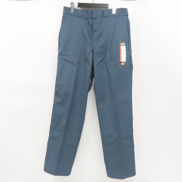 実際に弊社で買取させて頂いた【未使用】Dickies/ディッキーズ ワークパンツ/チノパン ブルー系 34