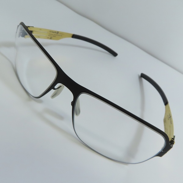 実際に弊社で買取させて頂いたic! berlin/アイシーベルリン 124 bollestr. メガネフレーム アイウェア