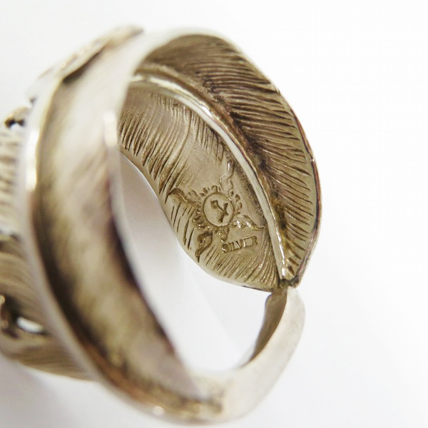 実際に弊社で買取させて頂いたFIRST ARROW'S/ファーストアローズ フェザー リング 17号の画像 6枚目