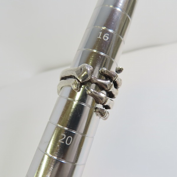 実際に弊社で買取させて頂いた【ギャラ付き】CRAZY PIG/クレイジーピッグ BONE HAND/ボーンハンドリング 18-18.5号の画像 5枚目