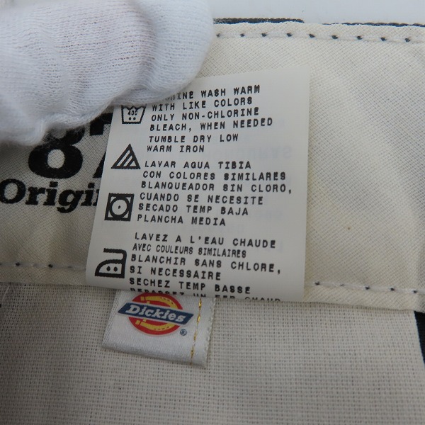 実際に弊社で買取させて頂いた【未使用】Dickies/ディッキーズ ワークパンツ/チノパン/グレー/ 29の画像 4枚目