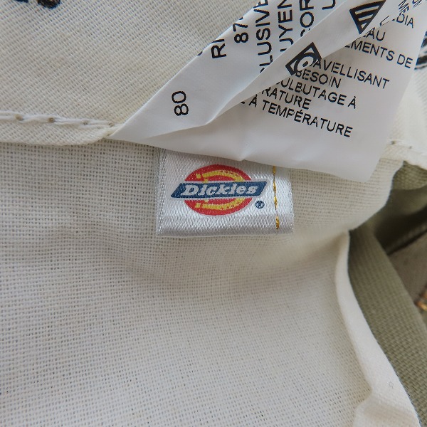 実際に弊社で買取させて頂いた【未使用】Dickies/ディッキーズ ワークパンツ/チノパン/カーキ/ 30の画像 2枚目