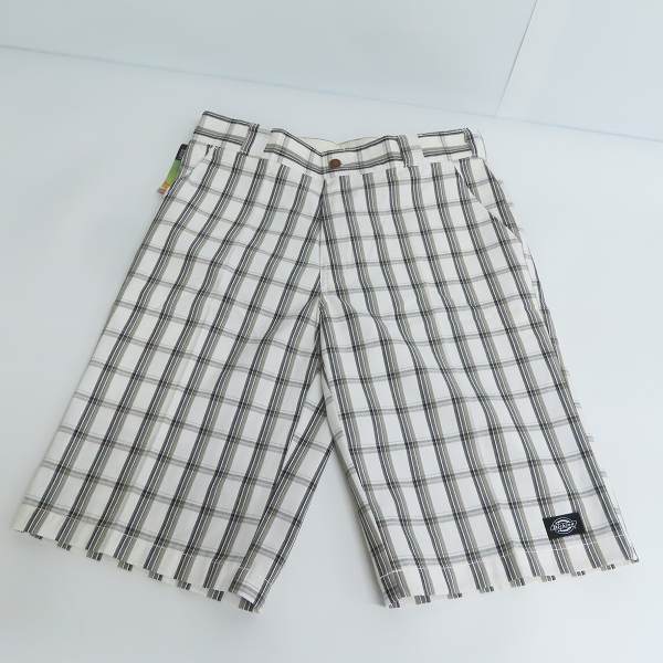 実際に弊社で買取させて頂いた【おまとめ品】Dickies/ディッキーズ MULTI USE POCKET SHORTS/マルチユーズ ポケット ショーツ/チェック柄 ハーフパンツ/32の画像 2枚目