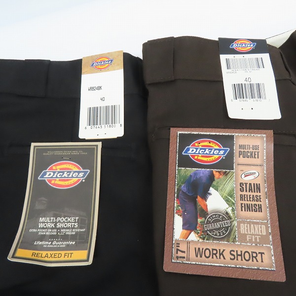 実際に弊社で買取させて頂いた【未使用】Dickies/ディッキーズ MULTI USE POCKET SHORTS/マルチユーズ ポケット ショーツ/ハーフパンツ/40/2点セットの画像 9枚目