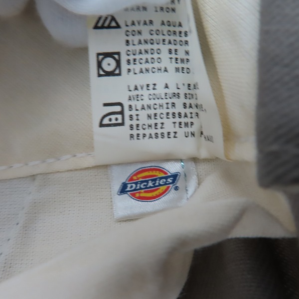 実際に弊社で買取させて頂いた【未使用】Dickies/ディッキーズ ワークパンツ/チノパン/グレー/ 28の画像 2枚目
