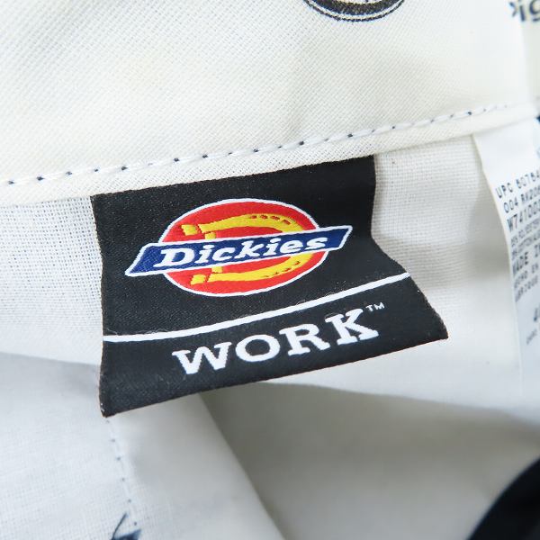 実際に弊社で買取させて頂いた【未使用】Dickies/ディッキーズ ワークパンツ/チノパン ダークネイビー WP873DN/40の画像 4枚目